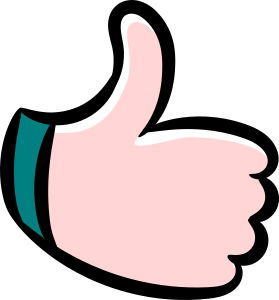 openclipart圖庫：Thumbs Up