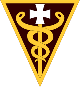 openclipart圖庫：3rd Medical Command Shoulder Sleeve Insignia (US Army)
