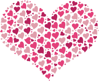 openclipart圖庫：Hearts in Heart