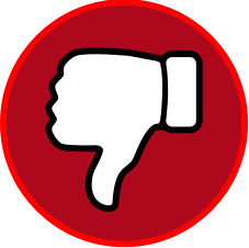 openclipart圖庫：Thumbs Down Circle