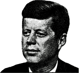 openclipart圖庫：JFK's Face