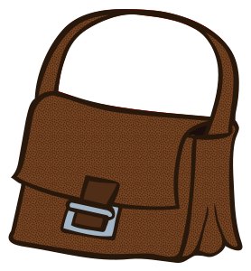 openclipart圖庫：bag - coloured