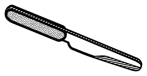 openclipart圖庫：knife - lineart
