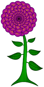 openclipart圖庫：Paisley Flower