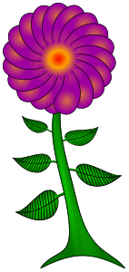 openclipart圖庫：Paisley Flower 2