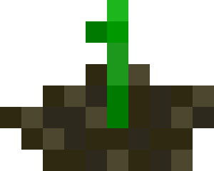 openclipart圖庫：Pixel Growing Plant