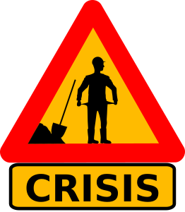 openclipart圖庫：Warning crisis