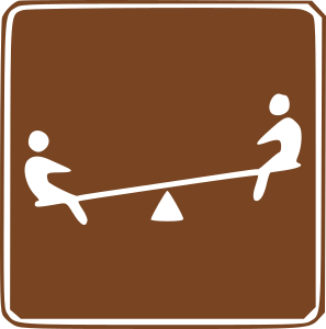openclipart圖庫：Road Sign Playground