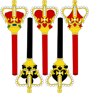 openclipart圖庫：Stylized Sceptre for Card Faces