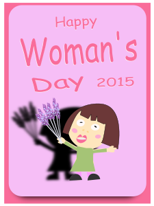 openclipart圖庫：Woman's day 2015