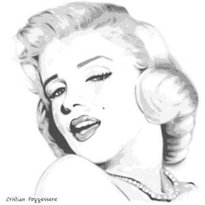 openclipart圖庫：Marilyn Monroe