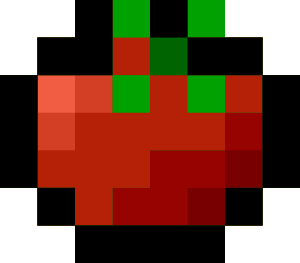 openclipart圖庫：Pixel Tomato