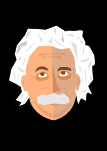 openclipart圖庫：Albert Einstein