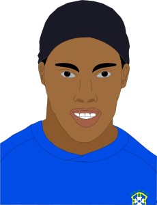 openclipart圖庫：Ronaldinho