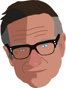 openclipart圖庫：Robin Williams - Famous Person