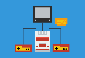 openclipart圖庫：Family Computer