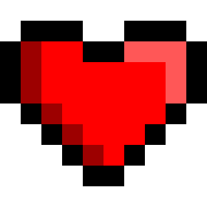 openclipart圖庫：8Bit Heart