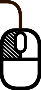 openclipart圖庫：Mouse Left Click