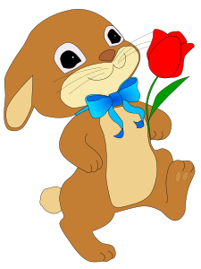 openclipart圖庫：Coniglio rabbit small