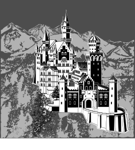 openclipart圖庫：Castle with background