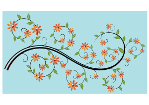openclipart圖庫：A Flowery Branch