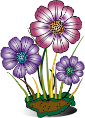 openclipart圖庫：Flowers