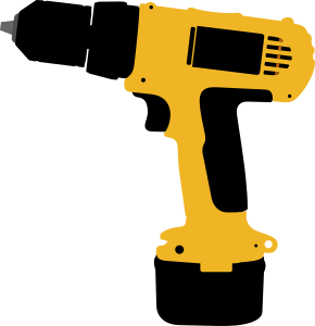 openclipart圖庫：Electric screwdriver