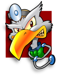 openclipart圖庫：Doctor vulture avatar