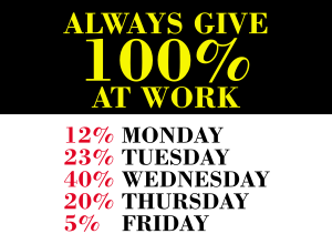 openclipart圖庫：100% At Work