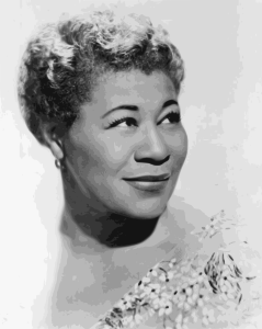 openclipart圖庫：Ella Fitzgerald 1962