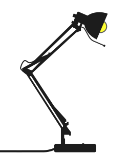 openclipart圖庫：Desk Lamp Speed Designed