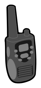 openclipart圖庫：walkie talkie