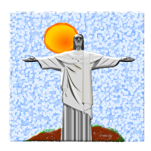 openclipart圖庫：CRISTO REDENTOR - RIO
