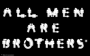 openclipart圖庫：All Men Are Brothers...