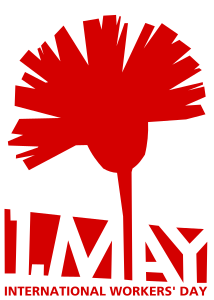 openclipart圖庫：1. May - International Workers' Day
