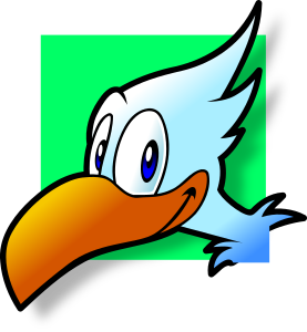 openclipart圖庫：Simple bird avatar
