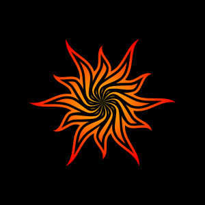 openclipart圖庫：Stylized Flower