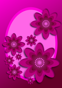 openclipart圖庫：Bordeaux flowers