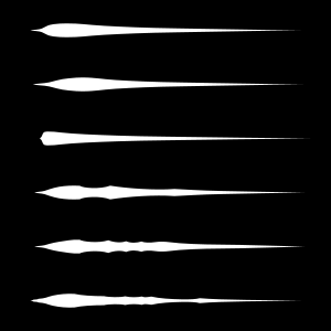 openclipart圖庫：flourish brush pack