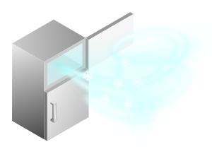 openclipart圖庫：Refrigerator