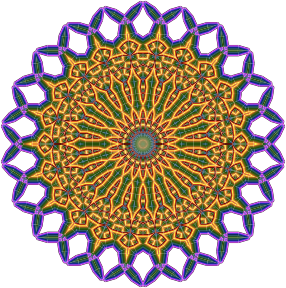 openclipart圖庫：Colorful Mandala