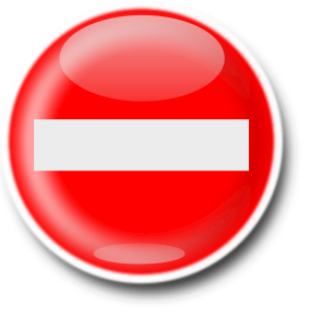 openclipart圖庫：No Entry