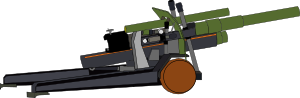 openclipart圖庫：Howitzer