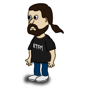 openclipart圖庫：Comic characters: Bearded guy