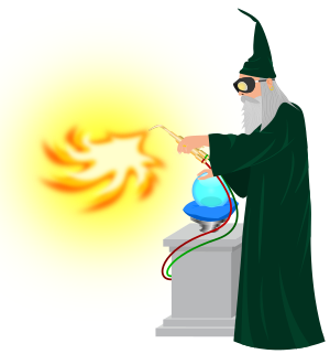 openclipart圖庫：Heat Wizard