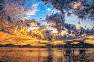 openclipart圖庫：Burning Sky 2 Daily Sketch