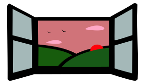 openclipart圖庫：Sunset