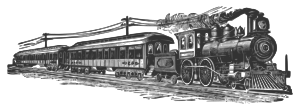 openclipart圖庫：Steam locomotive 02
