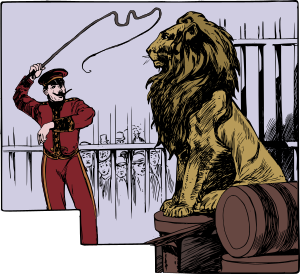 openclipart圖庫：Lion Tamer