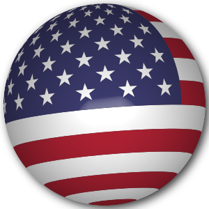 openclipart圖庫：USA Flag Sphere